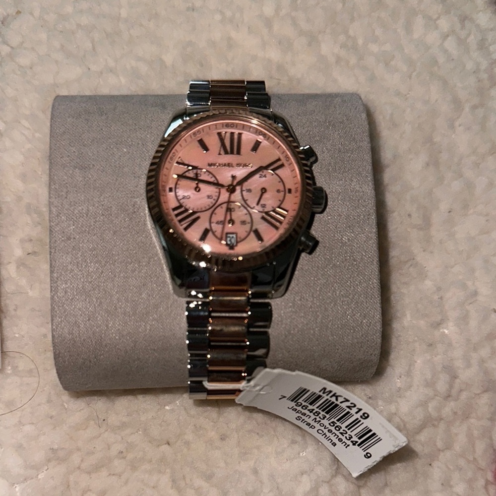 Michael Kors Rose Gold Chronograph Watch
